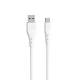 Dudao USB to USB-C PD charging and data cable - 1m - White