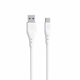 Dudao USB to USB-C PD charging and data cable - 1m - White