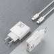 Dudao GaN 30W PD charger USB-C / USB-A incl 1m USB-C cable - White