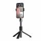 Dudao selfie stick 3-in-1 in aluminum with tripod and remote control - 1m