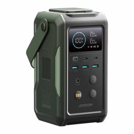 Powerful Joyroom 100W mini power station - 6 ports - 75,000mAh - Green