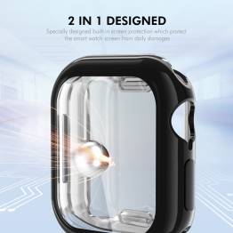  Enkay soft and protective cover and screen film for Apple Watch 10 - 46mm - Black