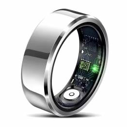 Smart ring with step counter, heart rate & blood pressure tracking