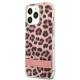 Guess GUHCP13XHSLEOP iPhone 13 Pro Max pink hardcase Leopard