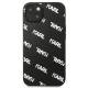 Karl Lagerfeld KLHCP13SPULMBK3 iPhone 13 mini hardcase sort