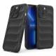 Magic Shield Case til iPhone 13 Pro Max fleksibel beskyttende cover sort