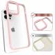 Kingxbar Sparkle Series cover til iPhone 13 Pro med krystaller cover - pink