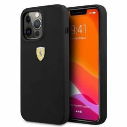 Ferrari iPhone 13 Pro Max sort hardcase Silikone