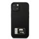 Karl Lagerfeld iPhone 13 mini sort hardcase Ikonik Patch