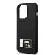 Karl Lagerfeld iPhone 13 Pro Max sort hardcase Ikonik Patch