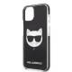 Karl Lagerfeld iPhone 13 mini hardcase sort Choupette Head