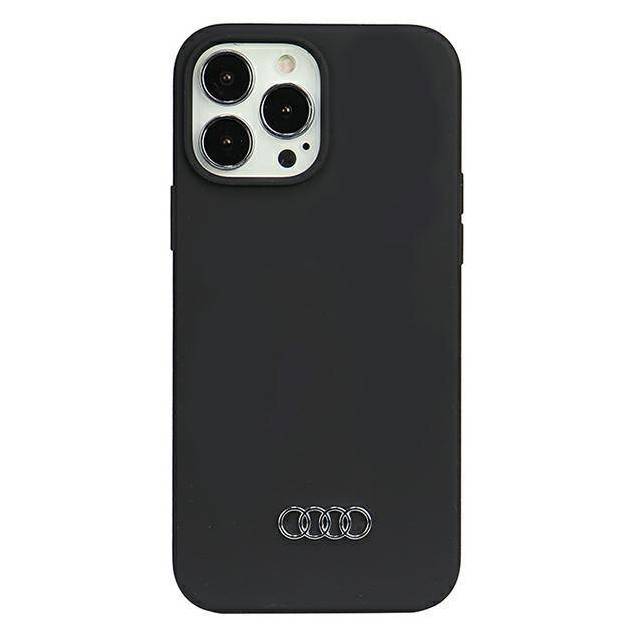 Audi Silikone Cover iPhone 13 Pro Max sort hardcase