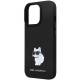 Karl Lagerfeld cover til iPhone 13 Pro / 13 - sort silikone med metal-pin