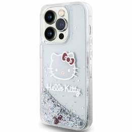  Hello Kitty Glimmer Charms Kitty Head til iPhone 13 Pro / 13 - sølv