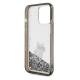 Karl Lagerfeld Flydende Glitter Choupette-sag til iPhone 13 Pro / 13 - transparent