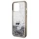 Karl Lagerfeld Liquid Glitter Choupette-cover til iPhone 13 Pro Max - transparent