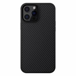 Nillkin syntetisk fiber carbon cover til iPhone 13 Pro Max sort