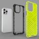 Honeycomb cover med TPU-bumper til iPhone 13 Pro Max i grøn