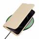 Dux Ducis Skin Pro Bookcase-typecover til iPhone 13 Pro i guld