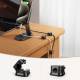 Joyroom 6 x magnetic cable holders with self-adhesive base - Black