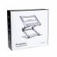 Robust and flexible laptop stand including mobile holder - up to 52 cm - Silver