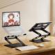 Robust and flexible laptop stand including mobile holder - up to 52 cm - Silver