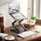 Robust and flexible laptop stand including mobile holder - up to 52 cm - Silver