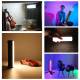 RGB Stick Light LED photo light with battery and adjustable brightness - 17cm