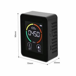  CO2 meter with temperature and humidity sensor with LCD screen