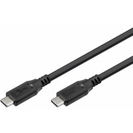 Goobay USB-C cable 100W PD - USB4 - 40 Gbit/s - 2m - Black