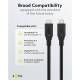 Goobay USB-C cable 100W PD - USB4 - 40 Gbit/s - 2m - Black