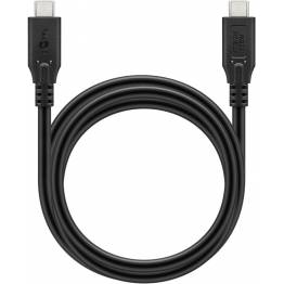 Goobay USB-C cable 100W PD - USB4 - 40 Gbit/s - 2m - Black