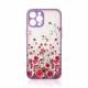 iPhone 12 Pro cover with flowers - Purple