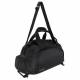 2-in-1 sports bag and backpack in carry-on size - 40x20x25cm - Black