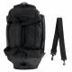 2-in-1 sports bag and backpack in carry-on size - 40x20x25cm - Black