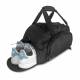 2-in-1 sports bag and backpack in carry-on size - 40x20x25cm - Black