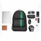 RockBros foldable backpack - 18l - 46x38cm - Black with green logo