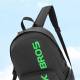 RockBros foldable backpack - 18l - 46x38cm - Black with green logo