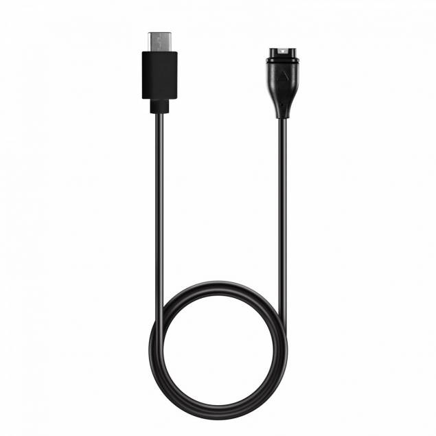 USB-C charger cable for Garmin Fenix, Instinct, Forerunner etc. - 1m