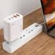 Dudao GaN 65W PD charger 2x USB-C / 2x USB - White