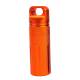 EDC extra robust waterproof container for outdoor or geocaching - Orange