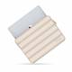 Puffy MacBook 13-14" sleeve with accessory compartment and small accessory bag - Beige