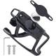 2-in-1 anti-theft AirTag holder and bottle holder for bike - Black