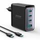 Joyroom GaN 4-port USB-C/USB 100W PD Mac charger with 1.2m USB-C cable