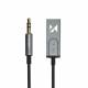 Wozinsky Bluetooth 5.3 audio adapter for AUX mini jack plug in car etc.