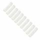 10 pcs plastic tubes for perfume or geocaching - 1.5 x 6.7 cm