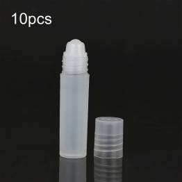  10 pcs plastic tubes for perfume or geocaching - 1.5 x 6.7 cm