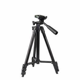  Lightweight aluminum camera tripod with built-in level - 1.2m