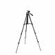 Lightweight aluminum camera tripod with built-in level - 1.2m