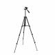 Lightweight aluminum camera tripod with built-in level - 1.2m